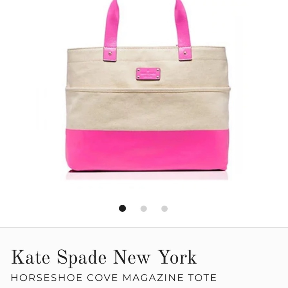 Kate Spade BNWT HORSESHOE COVE MAGAZINE TOTE